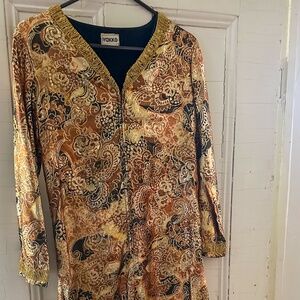 Vintage  Long Tunic Dress